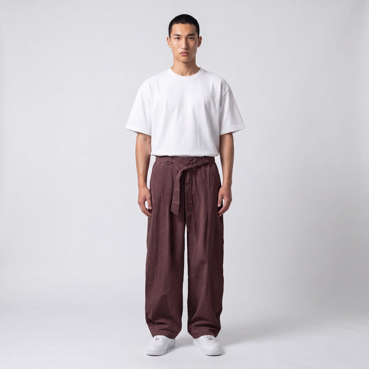 Japanese-Style Comfort Pants with Adjustable Ankles 7