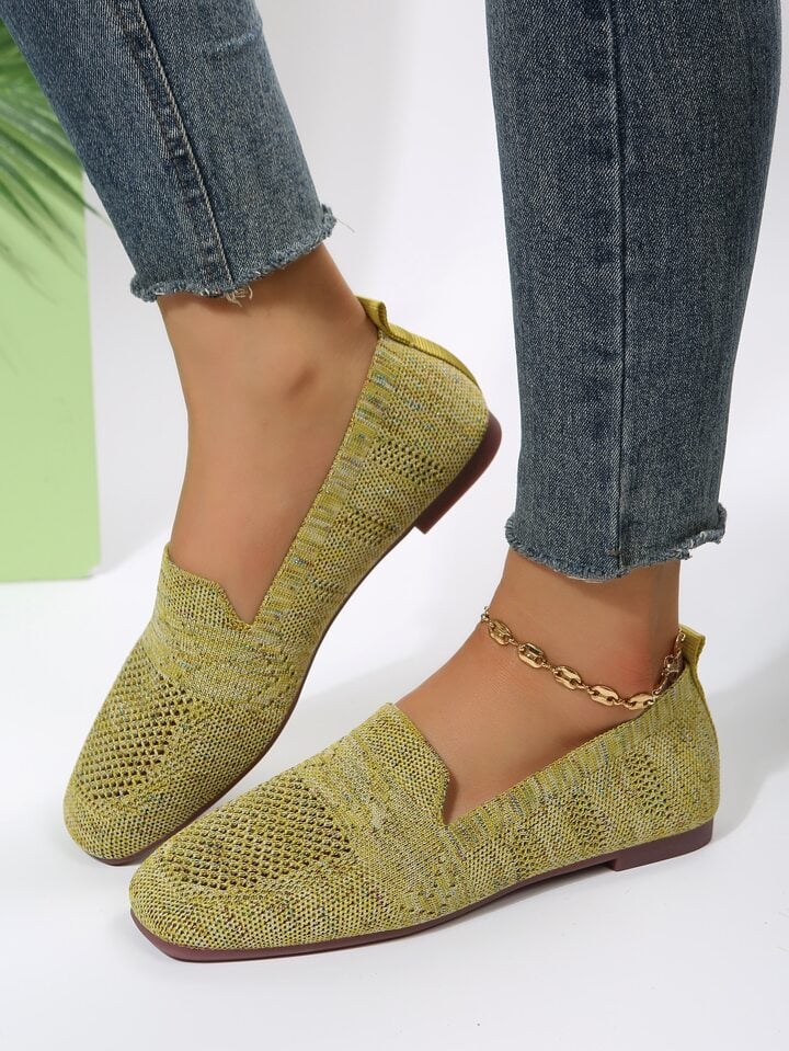 Women's Orthopedic Slip-On Sneakers with Soft Footbed, Breathable Mesh 18