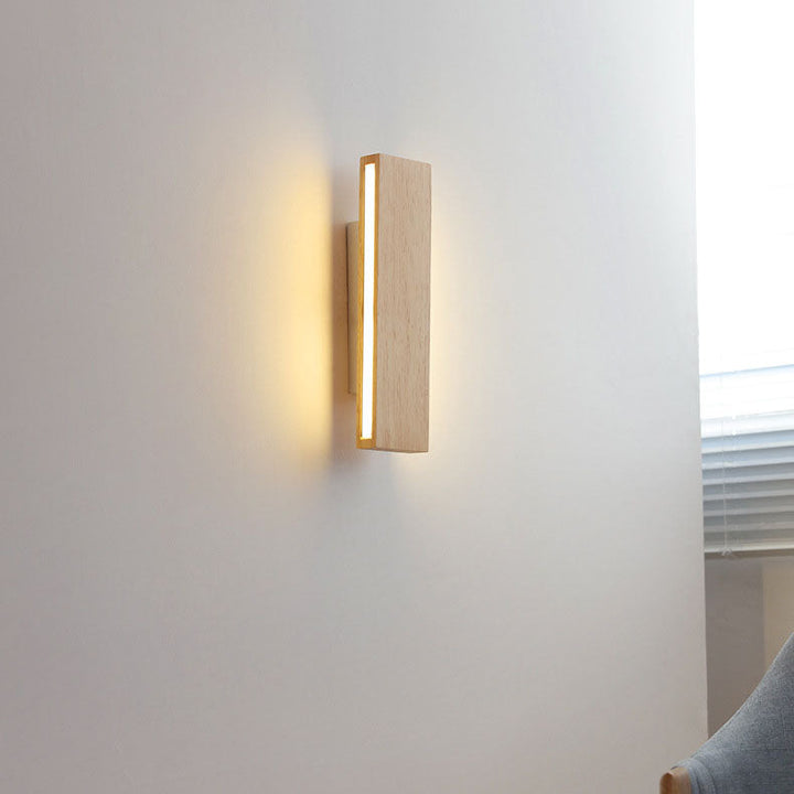 Japanese-Style LED Wall Light | Minimalist Rotating Wall Lamp 15