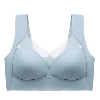 Strapless Seamless Comfort Bra with Breathable Stretch Fabric and Wide Back Band 13