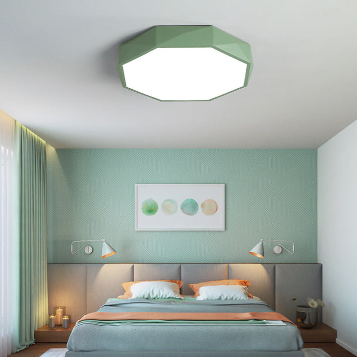Modern Abstract LED Ceiling Light in Scandinavian Style, Flush Mount, 3 Sizes 20