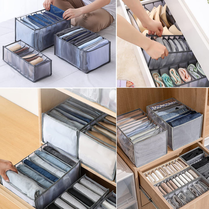 Wardrobe Organizer Bags for Folded, Wrinkle-Free Clothes in Drawers and Closets 1