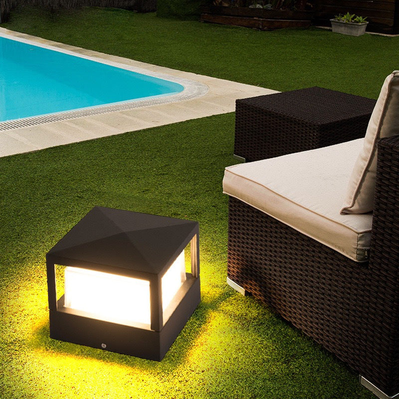Modern LED Outdoor Garden Light - Industrial Weatherproof Wall Lamp 4