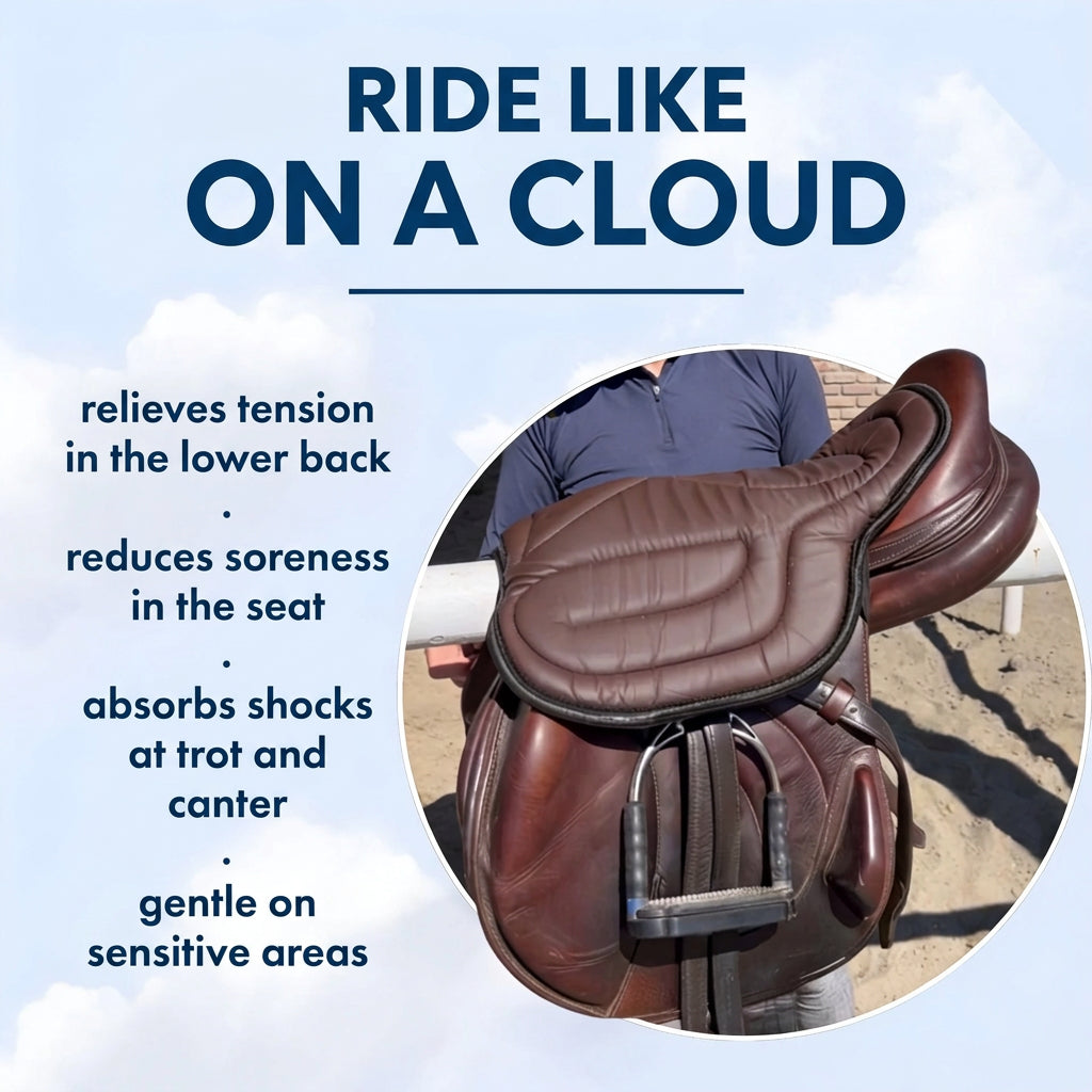 Saddle Seat Cushion for Comfortable Long Rides 4