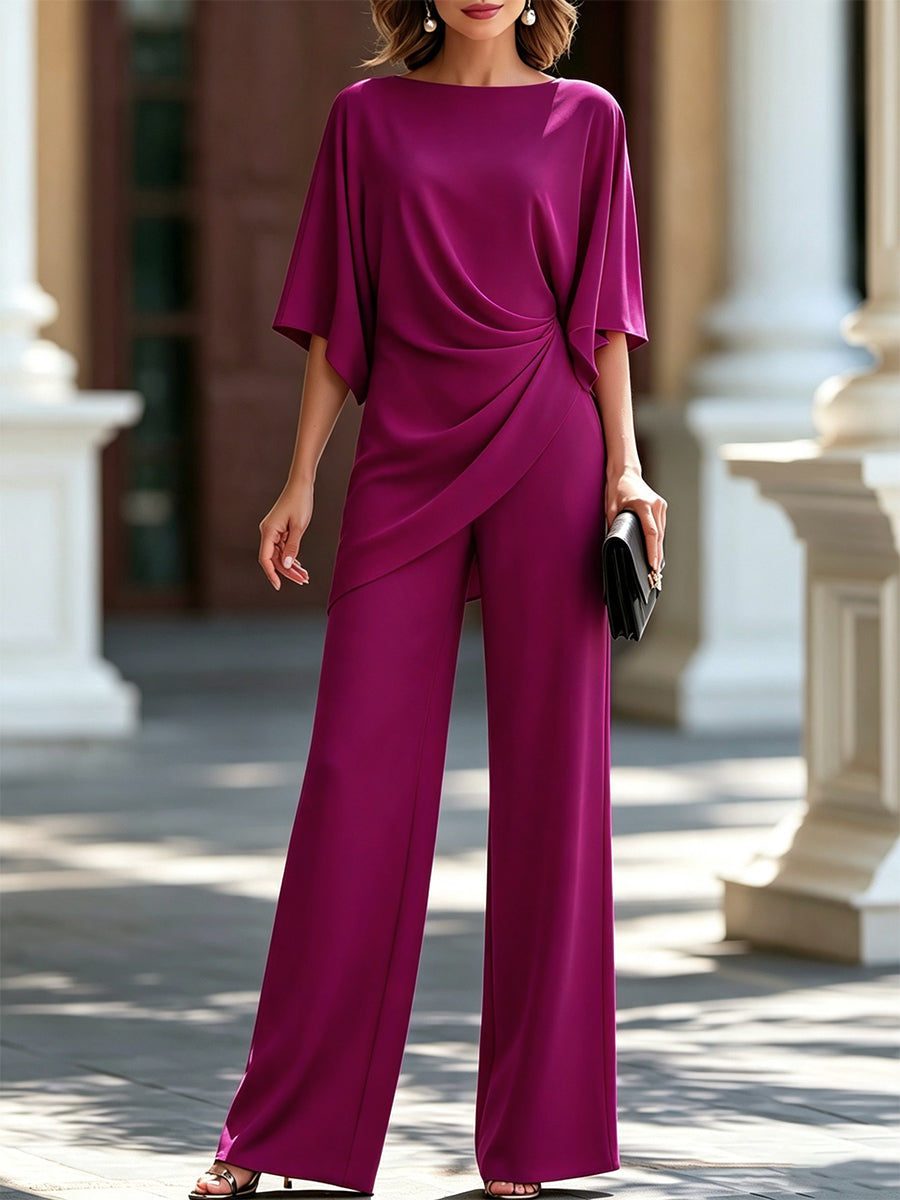 Draped Waist Two Piece Set 4