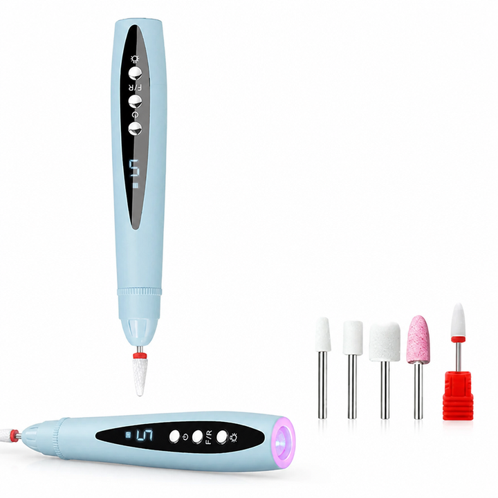 2-in-1 Nail Drill & UV Gel Lamp for Thick Nails, Salon Finish 7