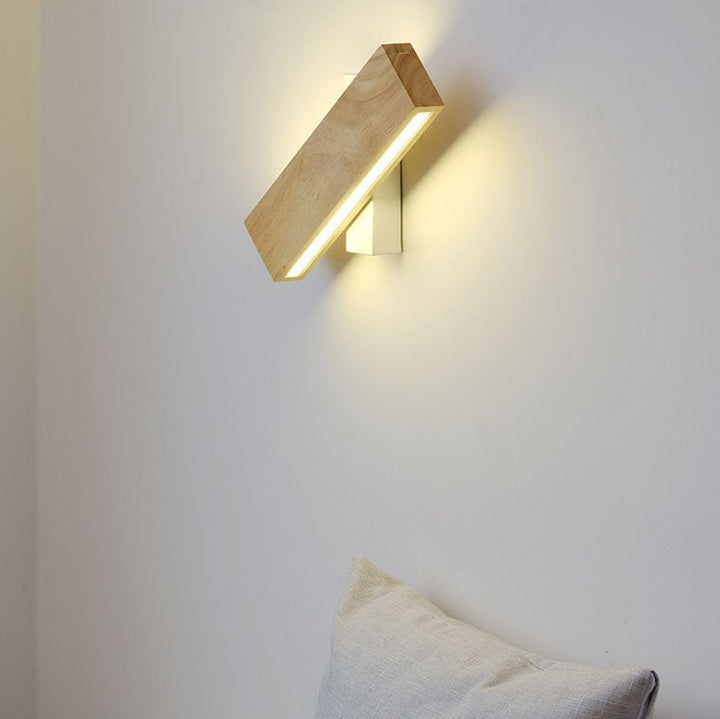 Japanese-Style LED Wall Light | Minimalist Rotating Wall Lamp 1