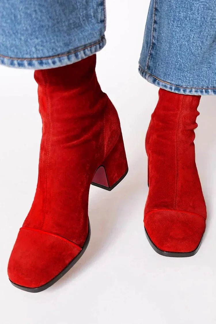 Elegant Heeled Boots for Women 3