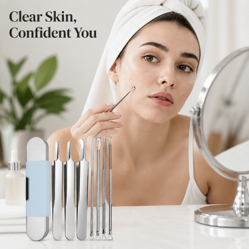 Precision Blackhead Extraction Kit for Soft, Clear Skin 1