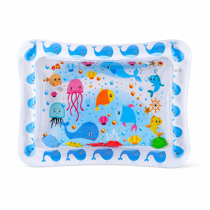 Cat Water Play Mat with Floating Fish - BPA-Free Silicone Cooling Pad 8