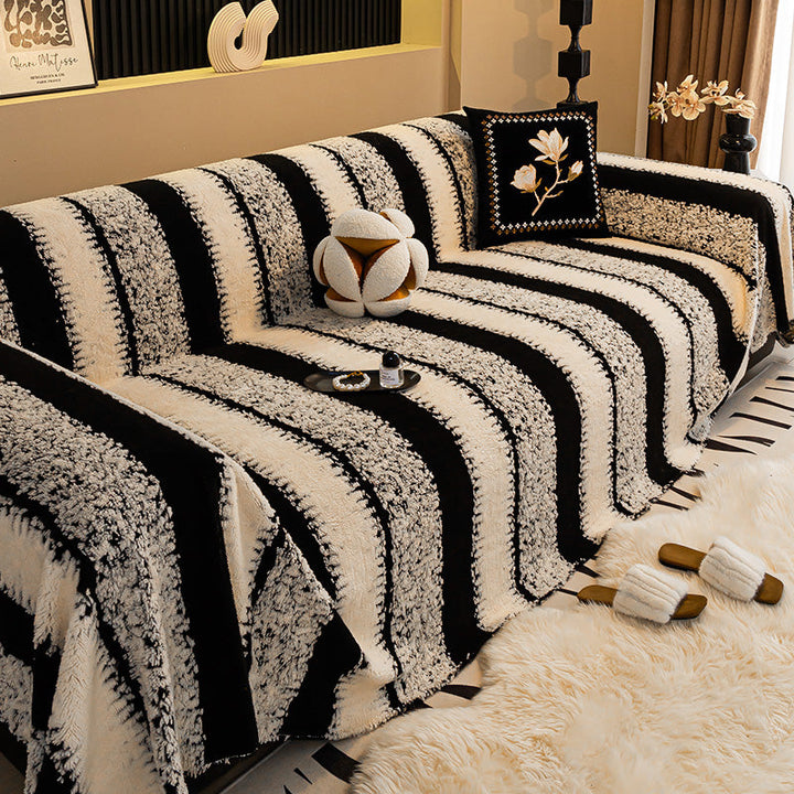 Plush Non-Slip Couch Cover, Soft Stretch Sofa Slipcover 9