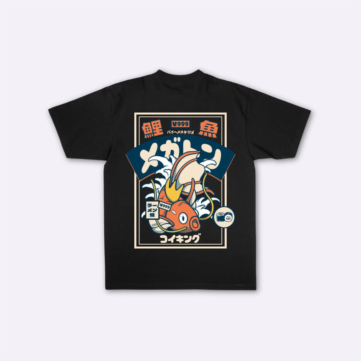 Koi Fish Oversized Japanese T-Shirt 2