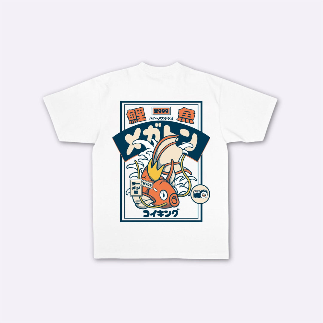 Koi Fish Oversized Japanese T-Shirt 1