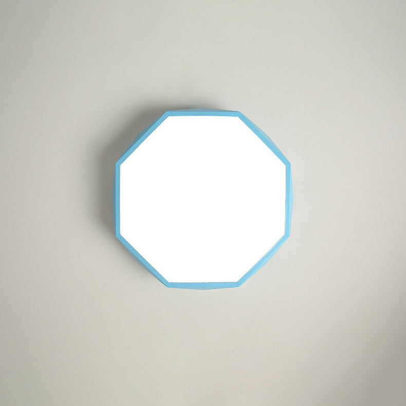 Modern Abstract LED Ceiling Light in Scandinavian Style, Flush Mount, 3 Sizes 6