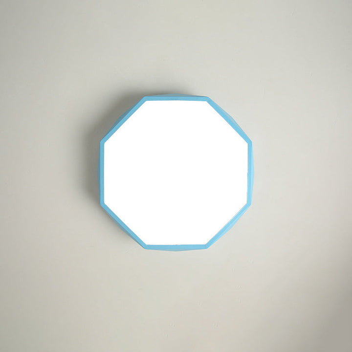 Modern Abstract LED Ceiling Light in Scandinavian Style, Flush Mount, 3 Sizes 6