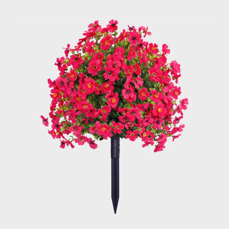Low-Maintenance Artificial Garden Flowers 8