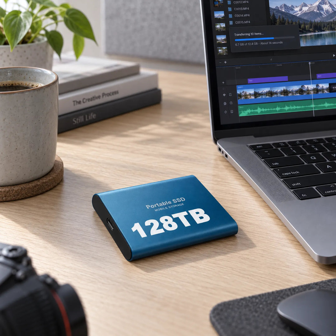 128 TB External SSD For Video Editing And Fast Portable Storage