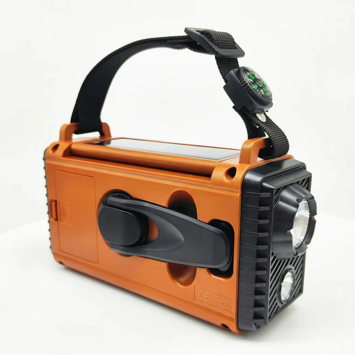 Emergency Weather Radio with Hand Crank, Solar and USB-C Power, AM/FM/Shortwave 14