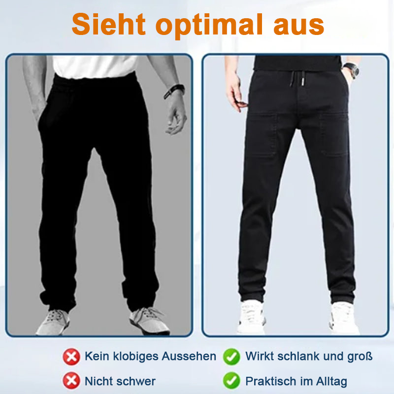 Men's Stretch Cargo Pants in Nylon/Spandex with 6 Pockets, Water Repellent, Quick Dry 18