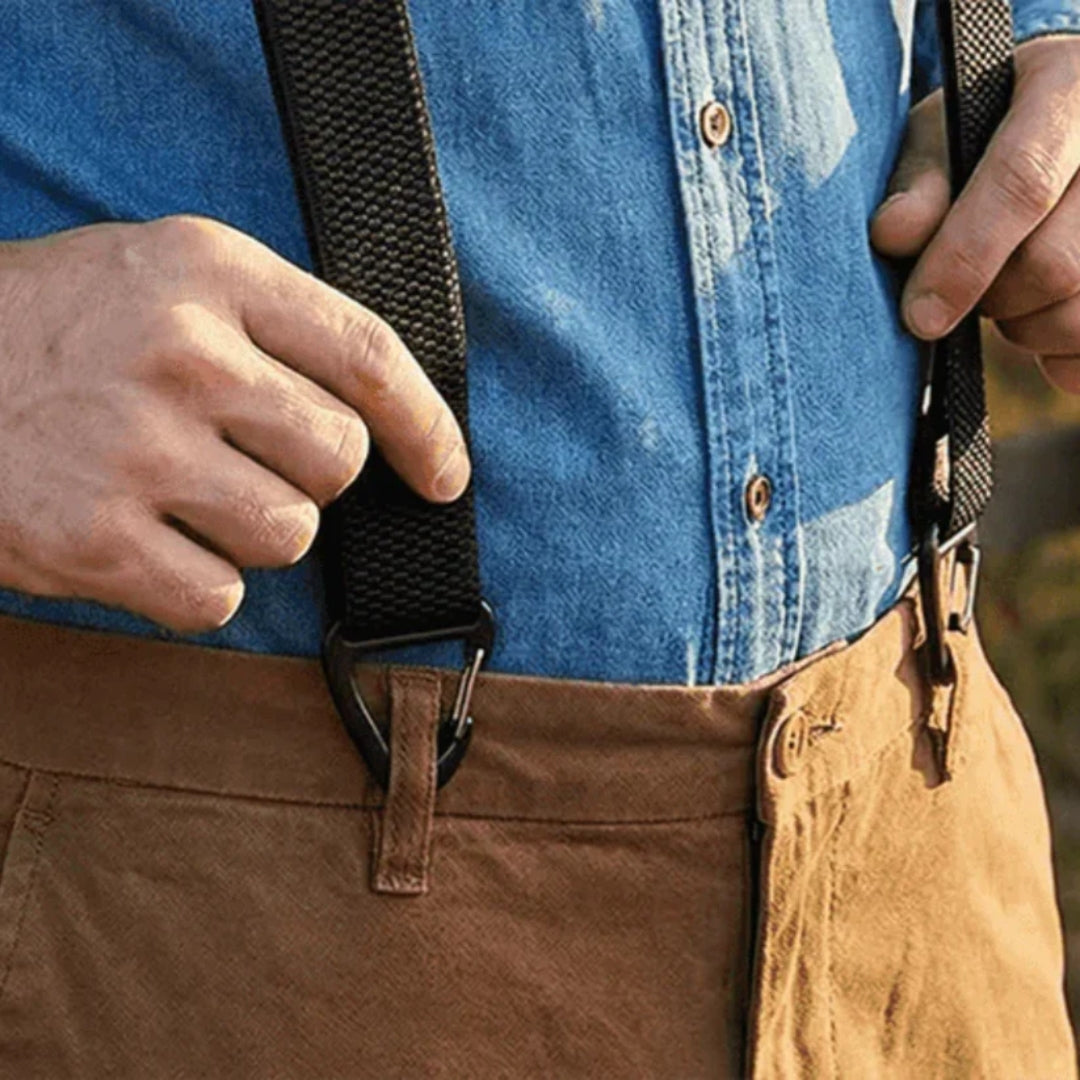 Adjustable Elastic Suspenders with Metal Clips for Everyday Wear 17
