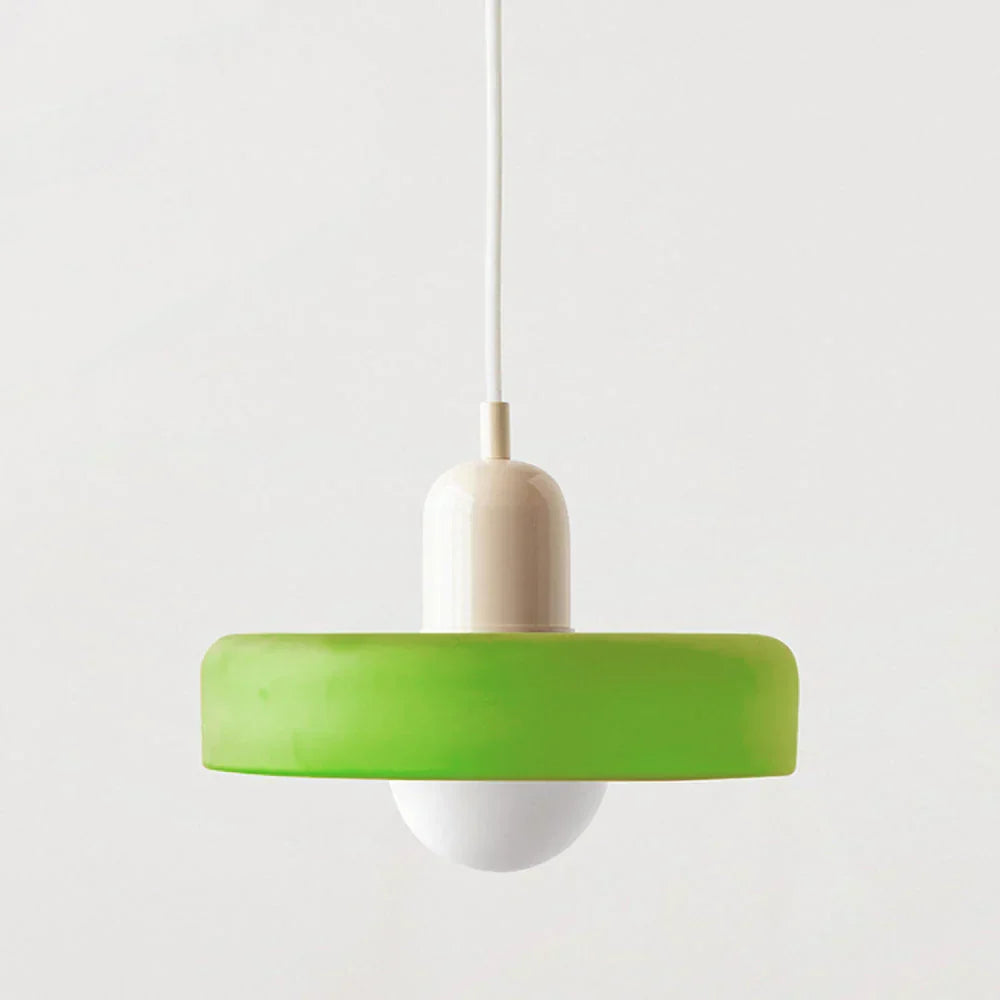 Bauhaus Stained Glass Pendant Lamp 7