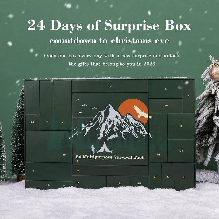 2026 Survival Advent Calendar with 24 Outdoor Gear Pieces 5