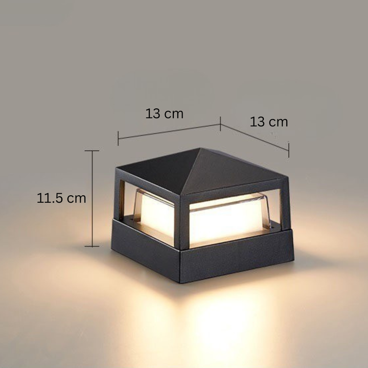 Modern LED Outdoor Garden Light - Industrial Weatherproof Wall Lamp 16