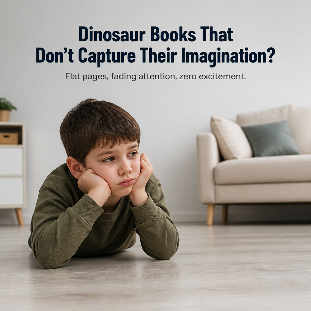 3D Dinosaur Pop-Up Book for Kids with Giant Paper Scenes and Fun Facts 2