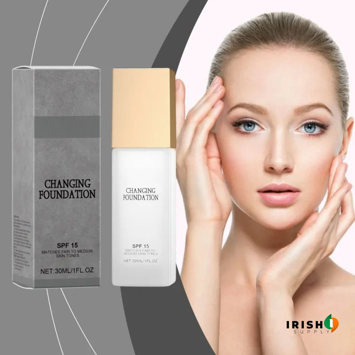 Color Changing Foundation with SPF 50, Shade-Matching, 30mL 4