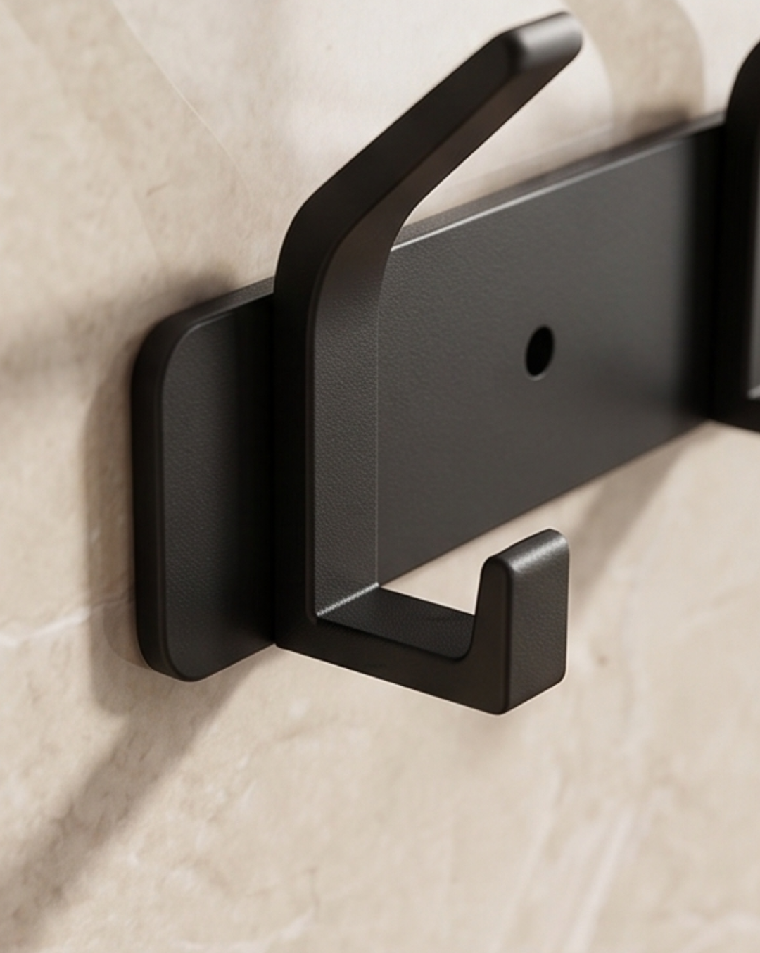 Aluminum Wall Hooks – 3, 4, 5 or 6 Hooks | Bathroom Towel Rack 6