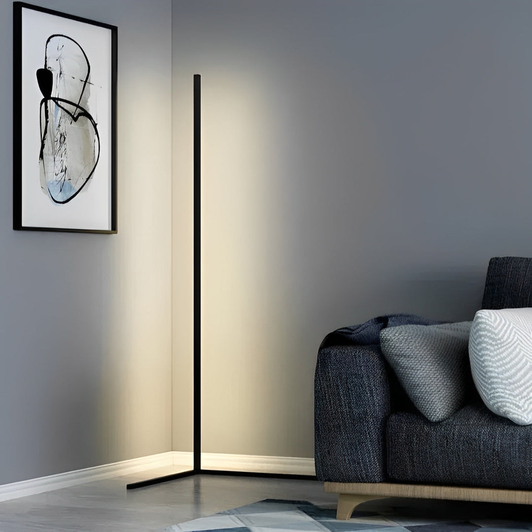 Nordic LED Floor Lamp with Remote, Dimmable RGB and Warm White, 142 cm 5
