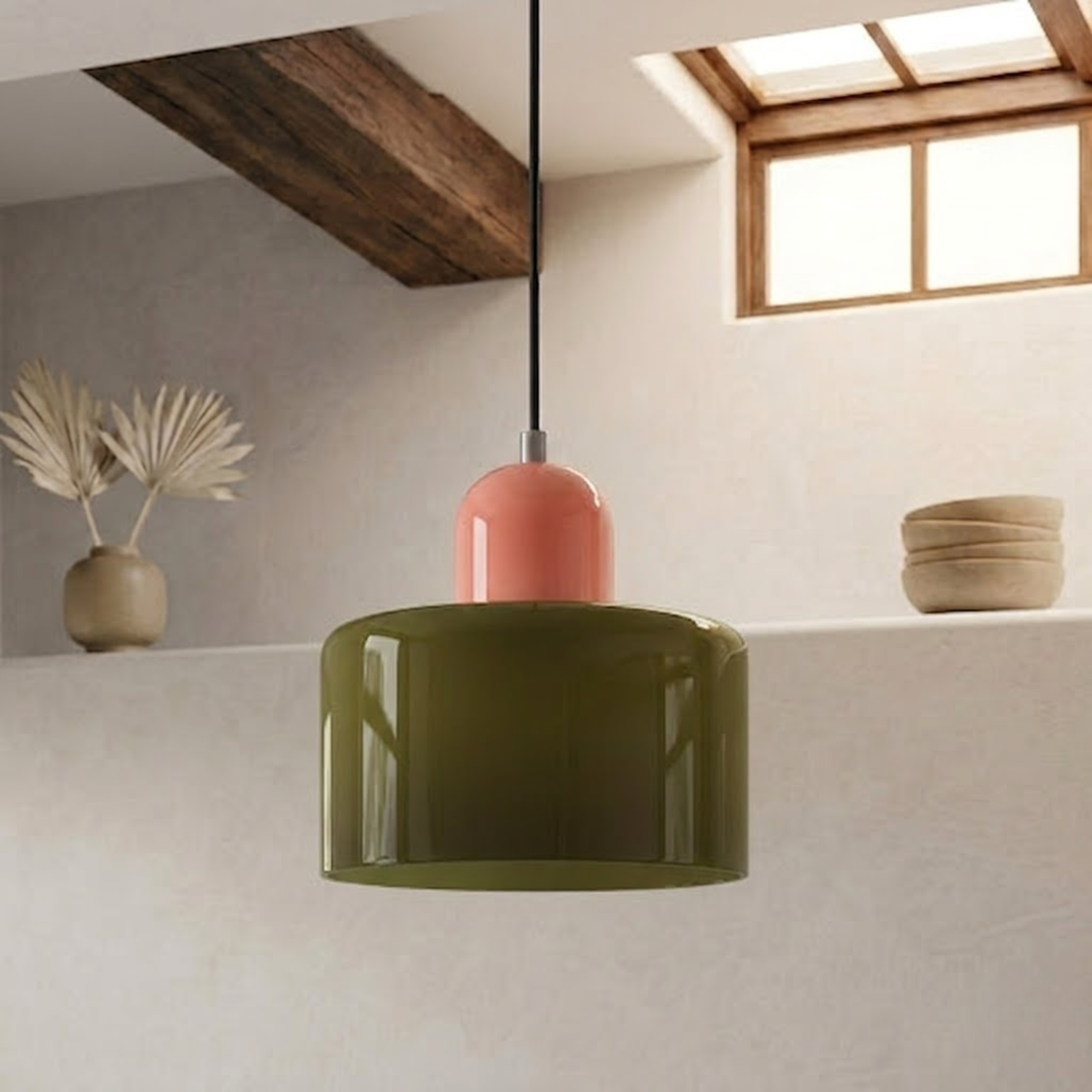 Ring Pendant Light with Extended Halo Design 7