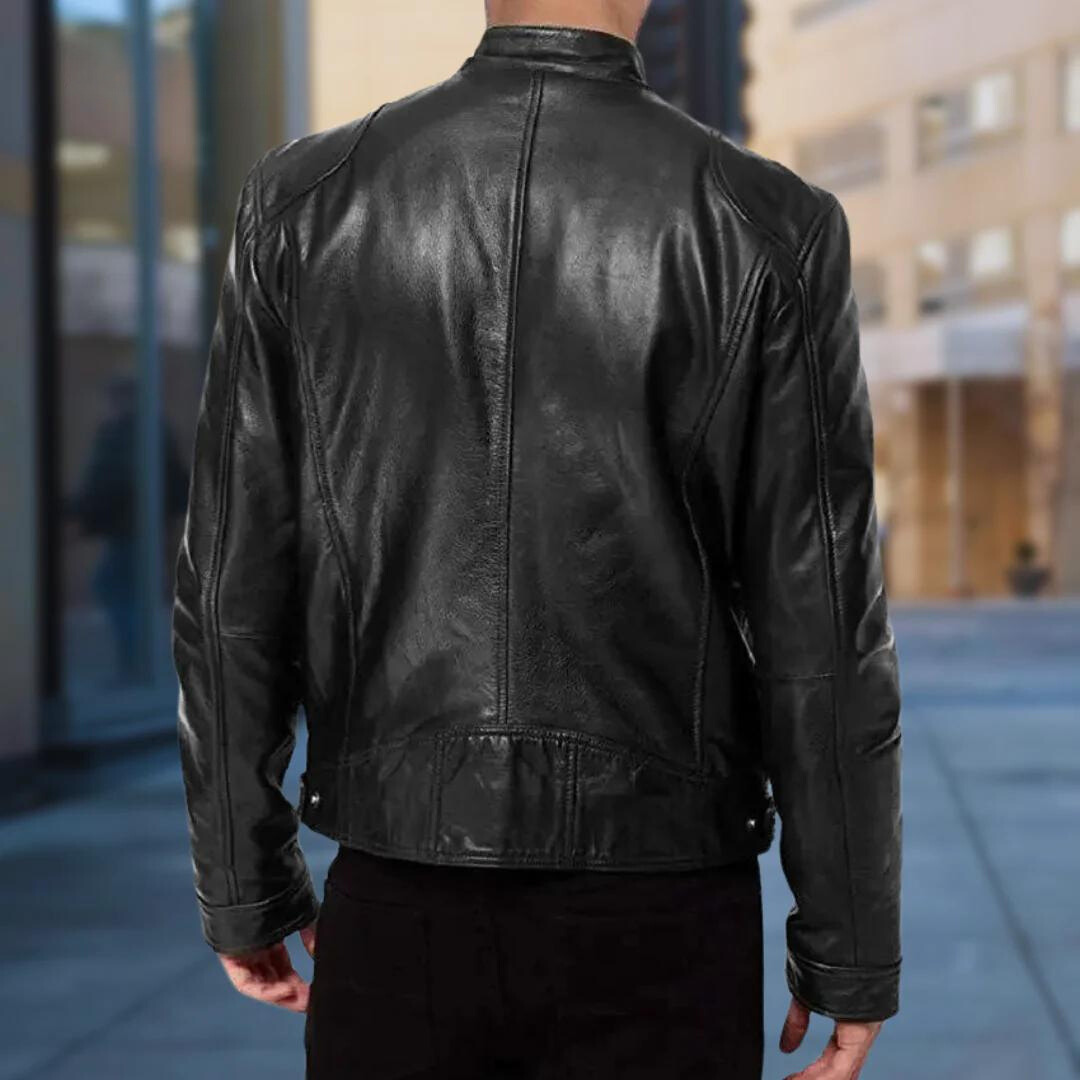 Men's Leather Jacket – Elegant and Durable Modern Style Jacket 5