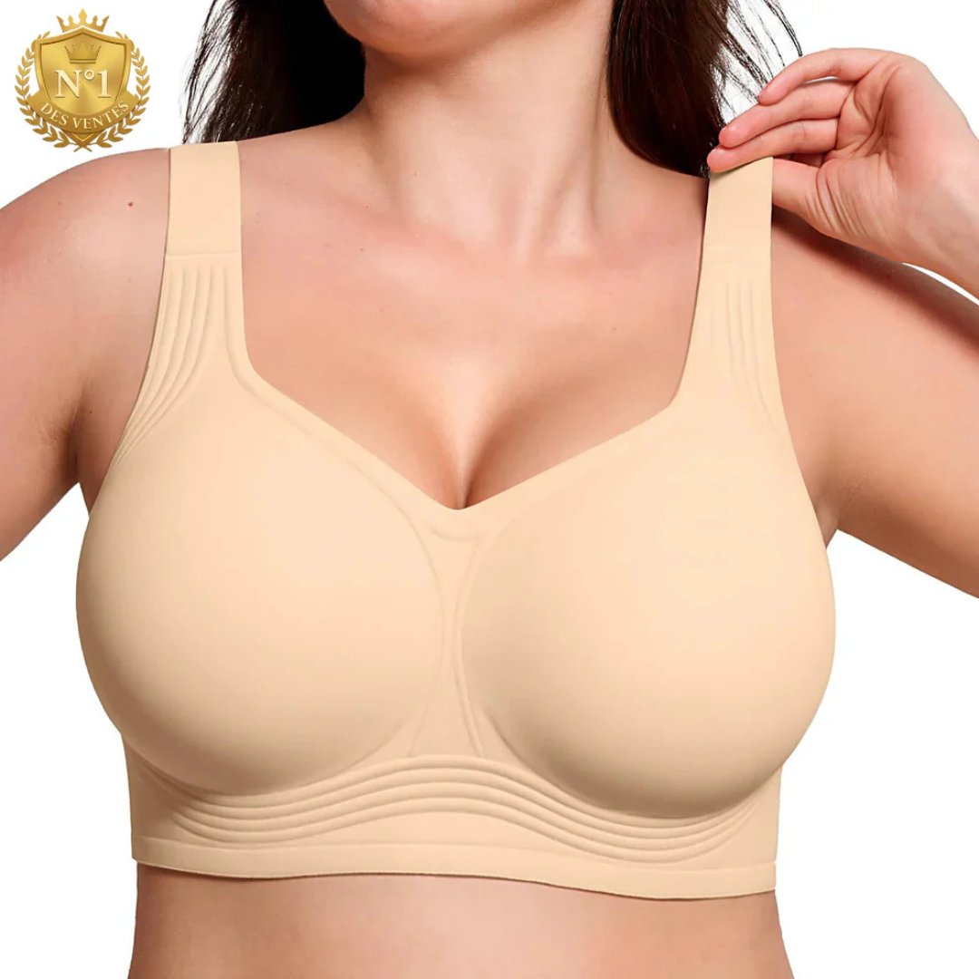 Wireless Women's Bra, Comfort Fit, Invisible Second-Skin Feel 1