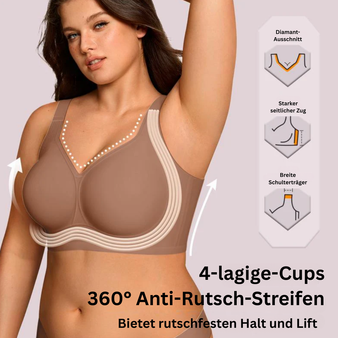 Wireless Jelly Bra with Comfortable Support and Natural Push-Up Effect 9