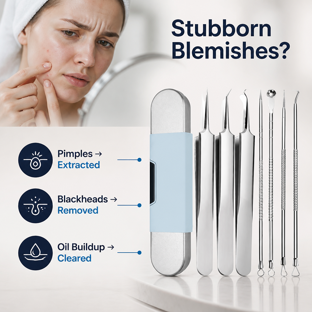 Precision Blackhead Extraction Kit for Soft, Clear Skin 2
