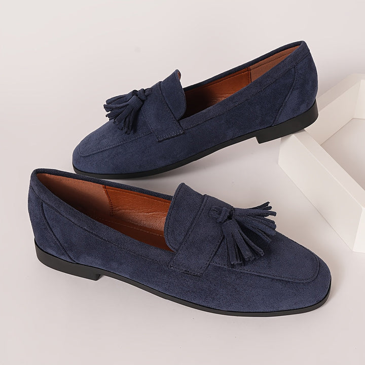 Women's Minimalist Casual Shoes with Faux Suede Finish 6