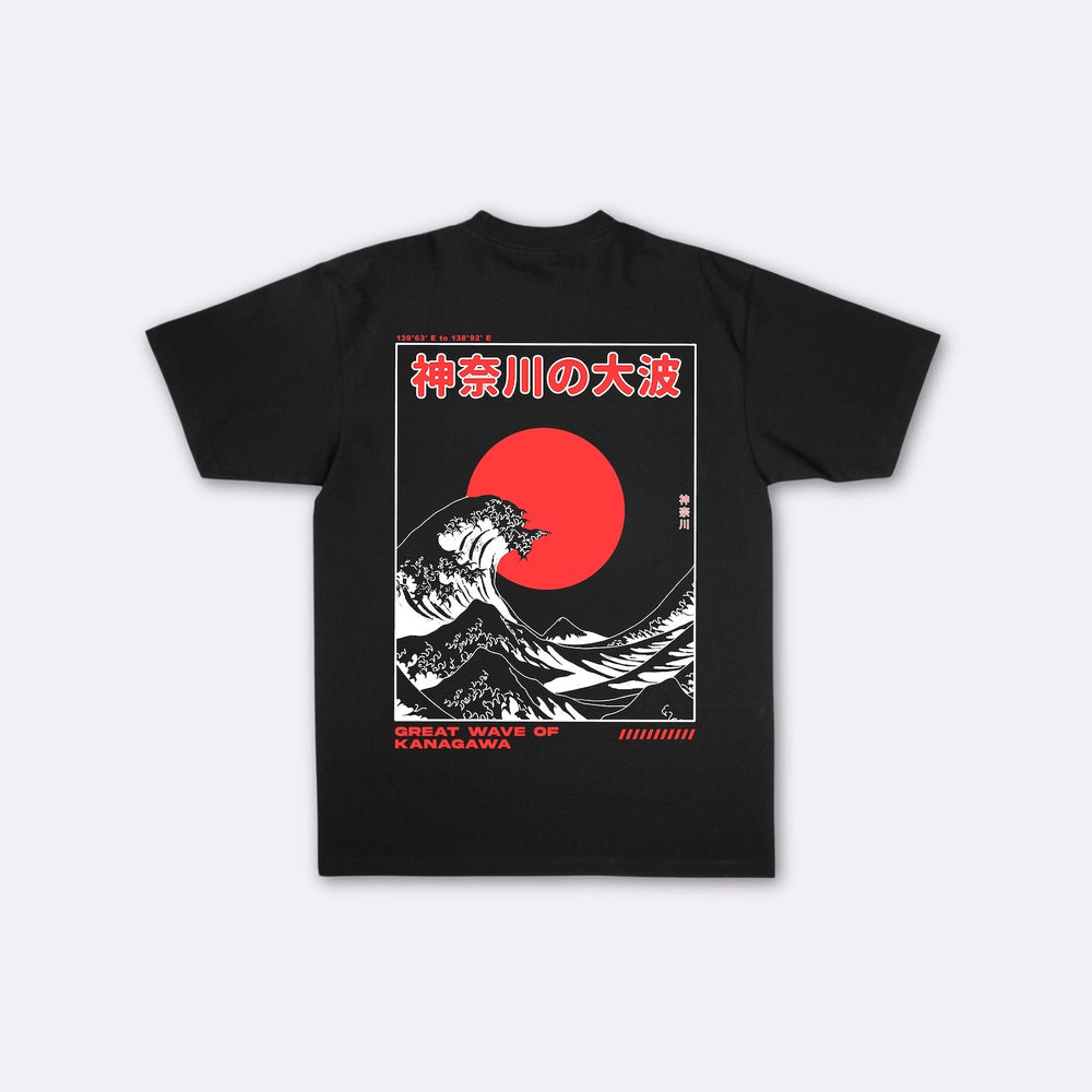 Kanagawa 2.0 - Oversized Japanese-Style T-Shirt 2