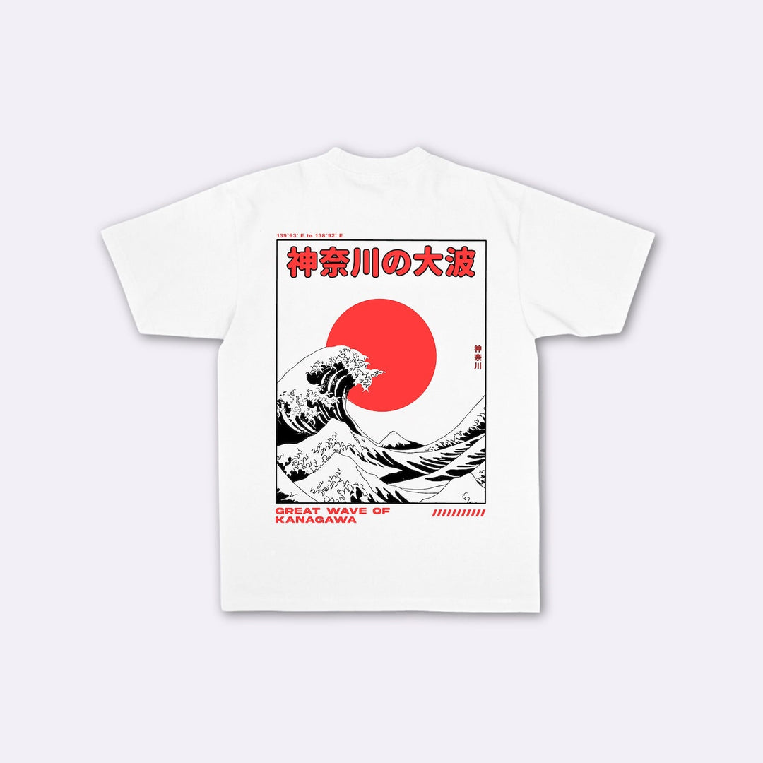 Kanagawa 2.0 - Oversized Japanese-Style T-Shirt 1