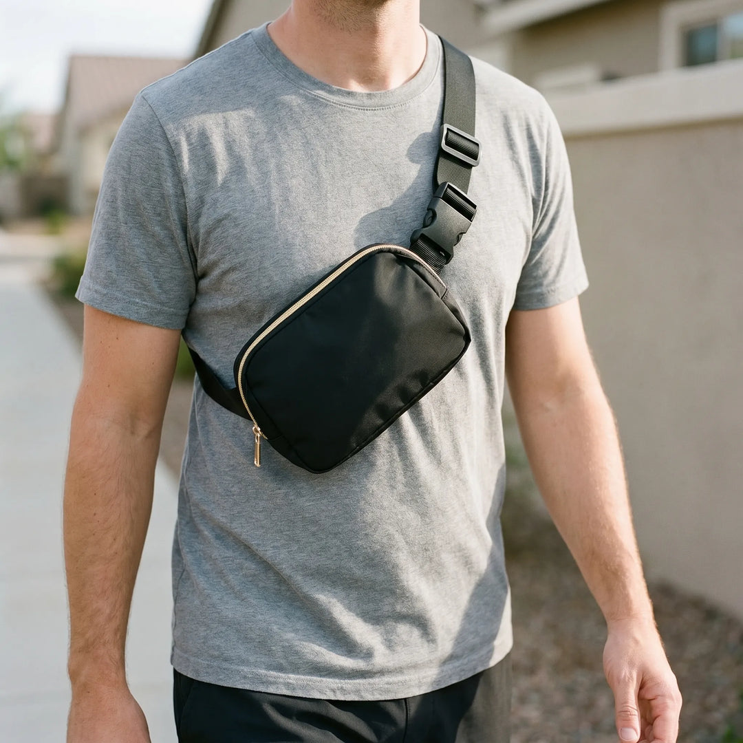 2-Piece Crossbody Waist Bag - SwiftPack