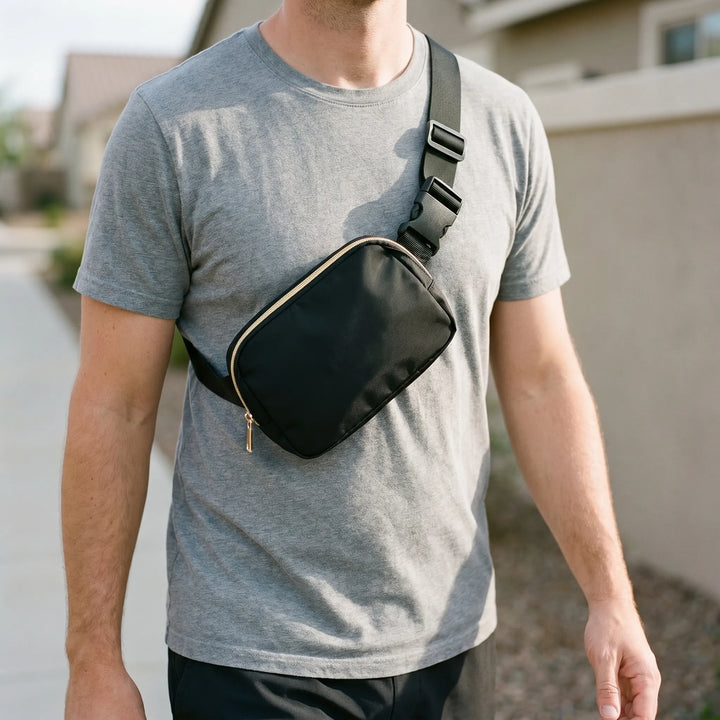 2-Piece Crossbody Waist Bag - SwiftPack