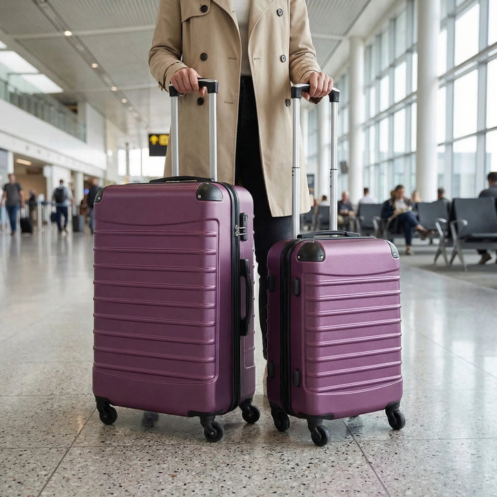 2-Piece hard-shell Suitcase Set - Luggaro