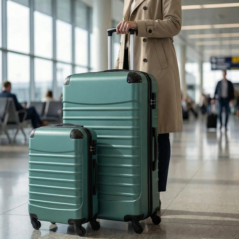 2-Piece hard Shell Suitcase Set - Voyabold