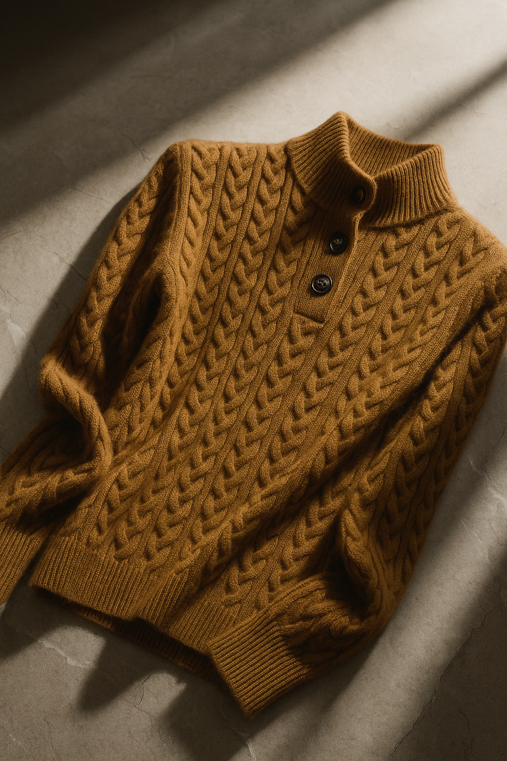 Arden Button-Up Cashmere Sweater 23
