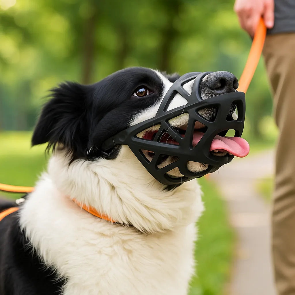 Dog Muzzle | Breathable & Adjustable for Training & Everyday Use 1
