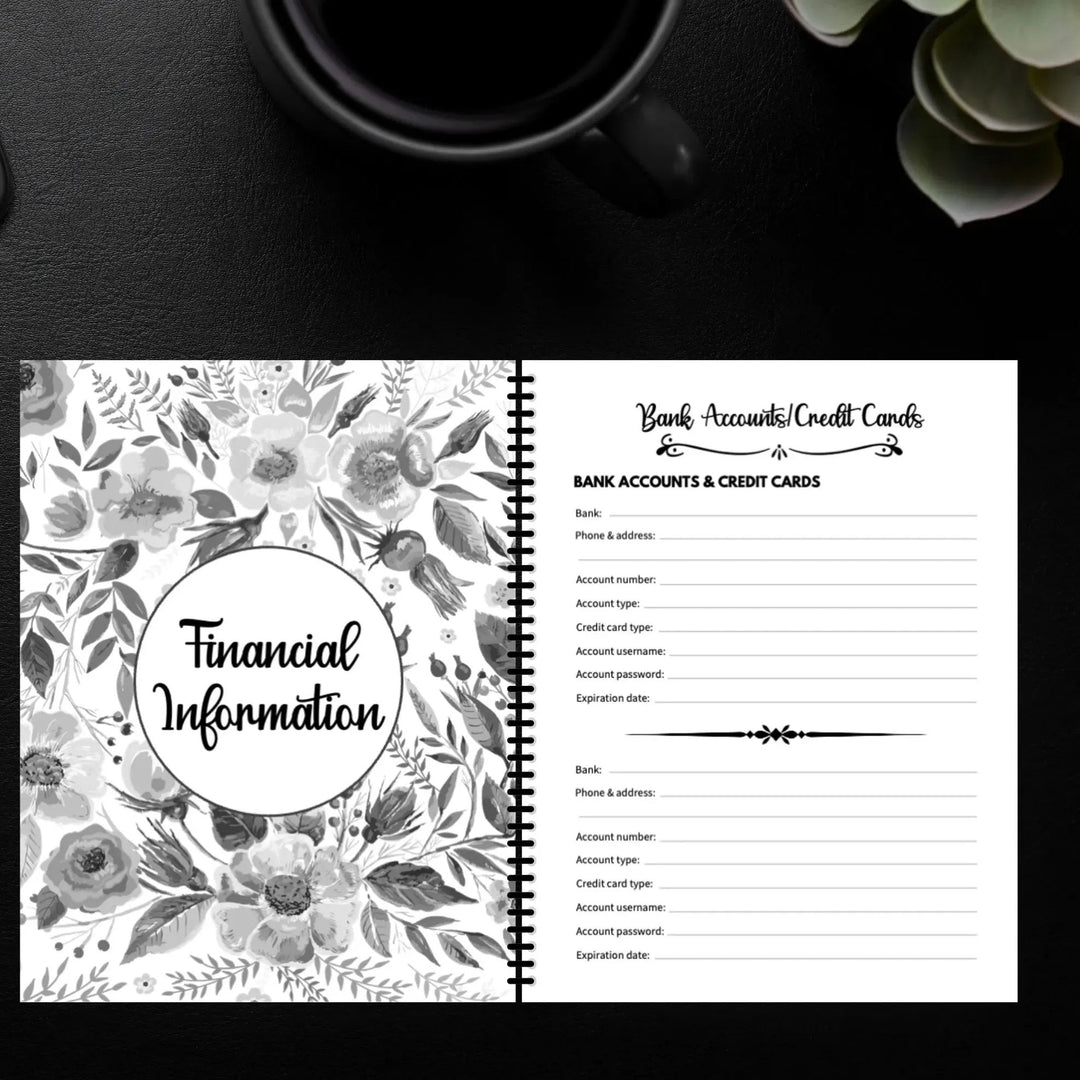 End-of-Life Planner Organizer for Finances, Family Care and Final Wishes 2
