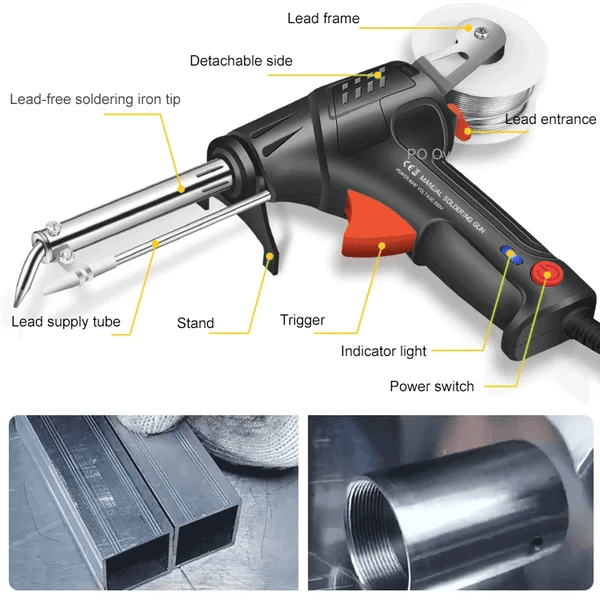 Lightweight Handheld Welding and Cutting Tool with 20-Second Heat-Up 2