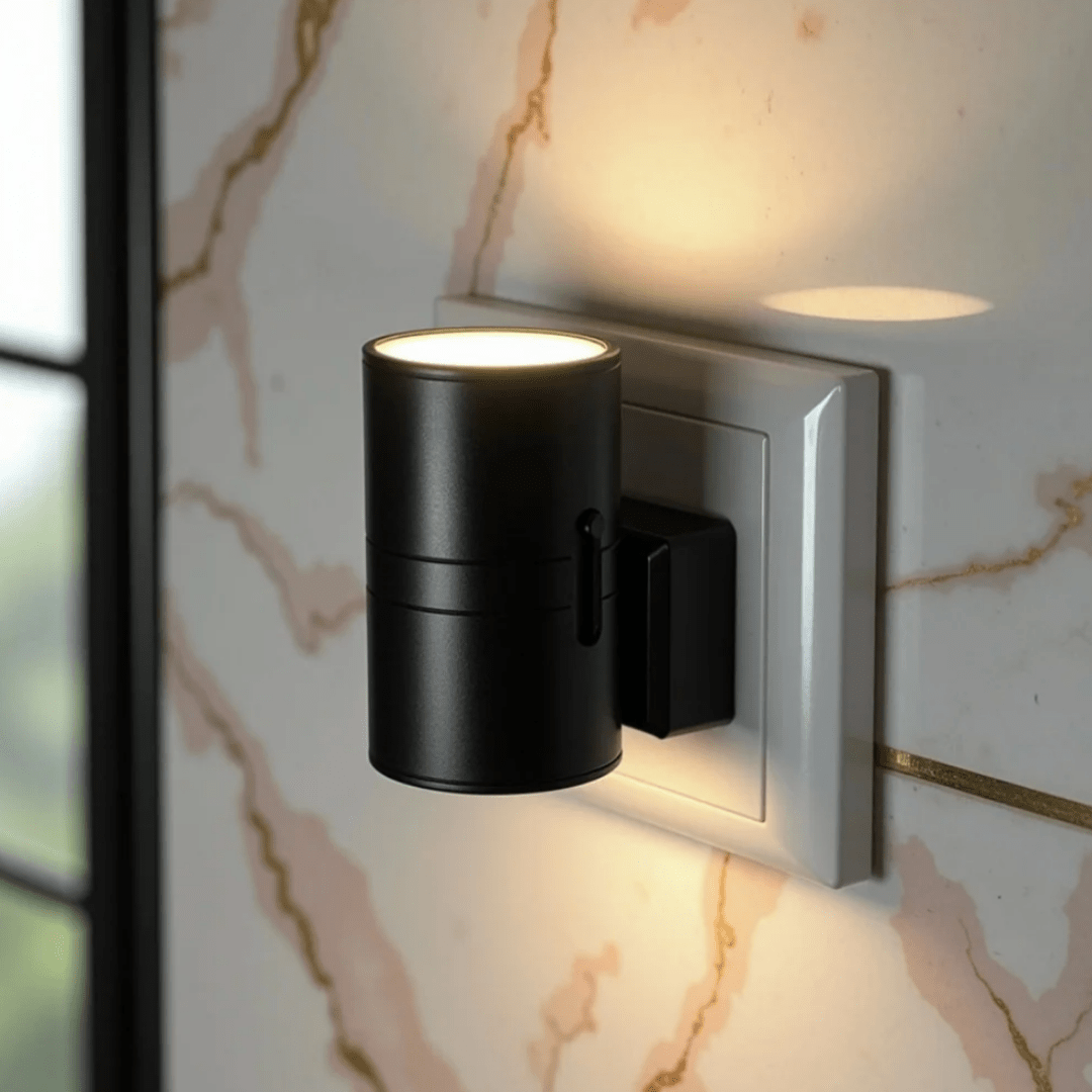 Plug-In LED Wall Light with Motion Sensor and Dimmable Brightness 8