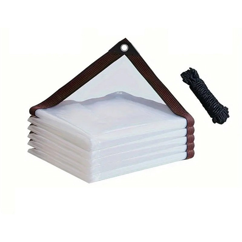 Clear Weatherproof Protective Tarp for Garden, Patio and Outdoor Use 10