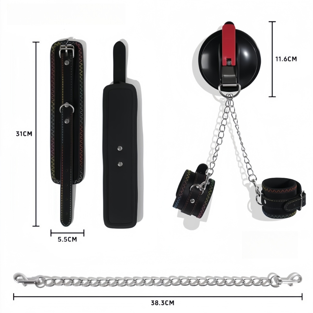 Suction Cuff Restraints for Shower Play 8